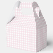 Pink Gingham Gingerbrot Bäckerei Geschenkschachtel (Rückseite)