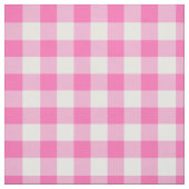 Pink Gingham Kariert Cotattcore Stoff (Muster)