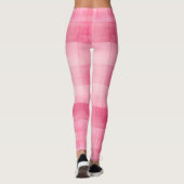 Pink Gingham Leggings (Rückseite)