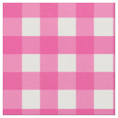 Pink Gingham Mini Karo Stoff (Nahaufnahme)