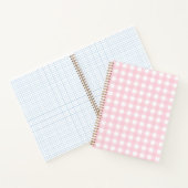 Pink Gingham Notizblock (Innenseite)
