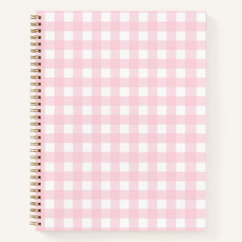 Pink Gingham Notizblock