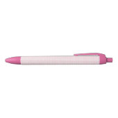 Pink Gingham Pen Kugelschreiber (Oberseite)