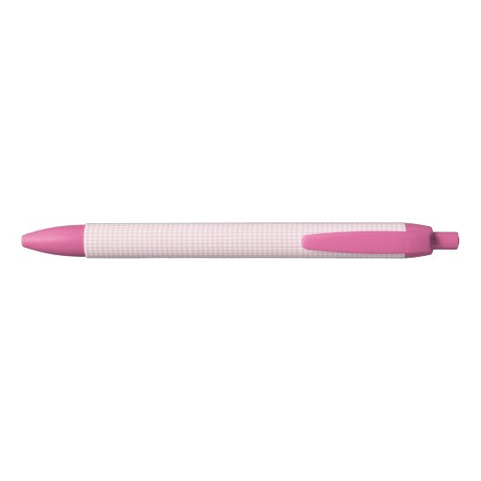Pink Gingham Pen Kugelschreiber (Rückseite)