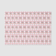 Pink Gingham Piggy