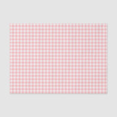 Pink Gingham Seidenpapier (Vorderseite)