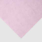 Pink Gingham Seidenpapier (Ausschnitt)