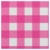Pink Gingham Stoff (Nahaufnahme)