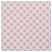 Pink Gingham Stoff (Muster)