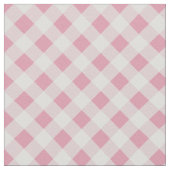 Pink Gingham Stoff (Nahaufnahme)
