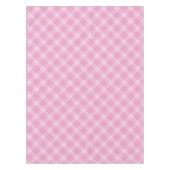 Pink Gingham Tablecloth - Baby Girl Shower & Sprin Tischdecke (Vorderseite)