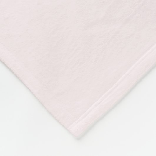 Pink Gingham Teddy Fleecedecke (Ecke)