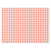 Pink Gingham Tischdecke (Vorderseite (Horizontal))