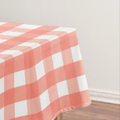 Pink Gingham Tischdecke (Beispiel)