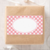 Pink GinghamLabels (Insitu)