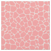 Pink Giraffe Fabric Stoff (Nahaufnahme)