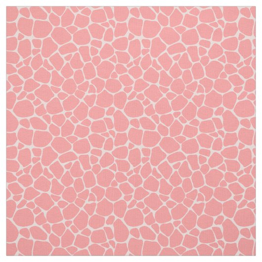 Pink Giraffe Fabric Stoff (Muster)