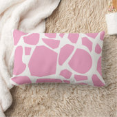 Pink Giraffe Lumbar Kissen (Decke)