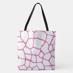 Pink Giraffe Muster Tasche