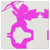 Pink Girl Angel Fabric Stoff (Nahaufnahme)