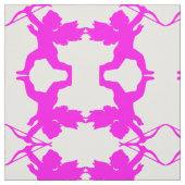 Pink Girl Angel Fabric Stoff (Muster)