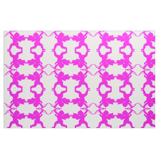 Pink Girl Angel Fabric Stoff (Fat Quarter (45,7 x 55,9 cm))