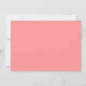 Pink Girl Corkboard Creative Birthday Einladung (Rückseite)