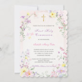 Pink Girl Einladung (Vorderseite)