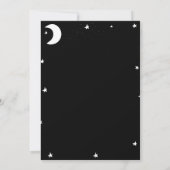 Pink Girl Ghost Time Kapsel Notiz Karte (Rückseite)