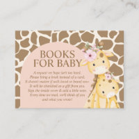 Pink Girl Giraffen Bücher für die Babyverpackungsk