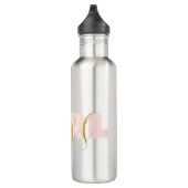 Pink Girl Gold Boss Edelstahlflasche (Rechts)