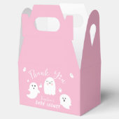 Pink Girl Halloween Ghost Baby Dusche Geschenkschachtel (Geöffnet)