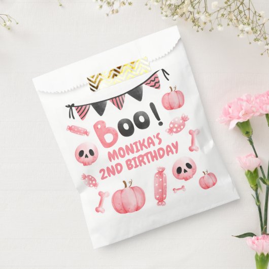 Pink Girl Halloween-Party Geschenktütchen (Versiegelt)