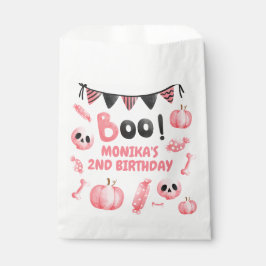 Pink Girl Halloween-Party Geschenktütchen