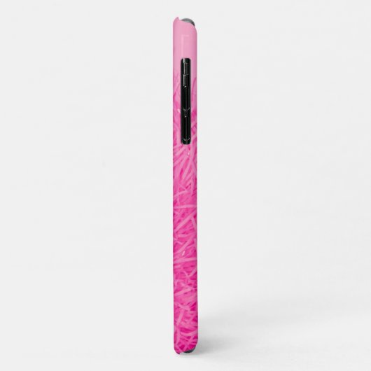 Pink Girl Hot Pink Monogram Personalisiert Case-Mate iPhone Hülle (Hinten/Links)