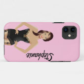 Pink Girl Mate ID™ iPhone 5 Fall Case-Mate iPhone Hülle (Rückseite (Horizontal))