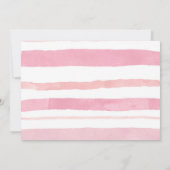 Pink Girl Pumpkin Truck Danke Karte (Rückseite)