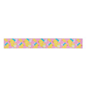 Pink Girl Rubber Ducky Ripsband (Vorderseite)