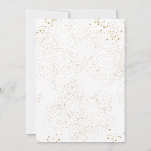 Pink Girl Two the Moon Birthday Einladung (Rückseite)