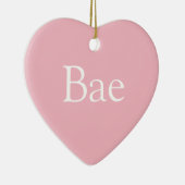 Pink Girlfriend Ehefrau Bae Definition Keramik Ornament (Rechts)