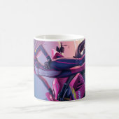 Pink Girl's Design Kaffeetasse (Mittel)