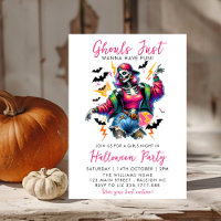 Pink Girls Ghouls Night Out Erwachsenes Halloween-
