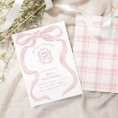 Pink Girls Just Wanna Be One 1st Birthday Einladung