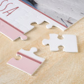 Pink Girls Kinder Quokka Beach Personalisiert Puzz Puzzle (Seite)