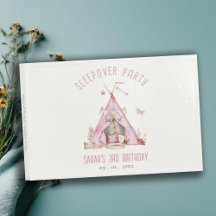 Pink Girls Zelt Sleepover Slumber Geburtstagsparty