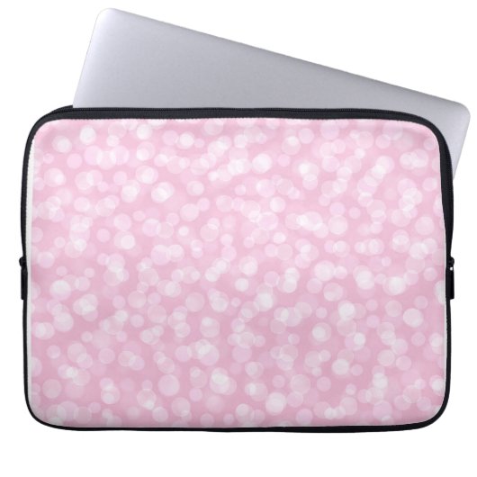PINK GIRLY BUBBBBLES LAPTOPSCHUTZHÜLLE (Vorderseite)