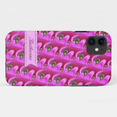 Pink Girly Dreams Pattern Case-Mate iPhone Hülle (Rückseite (Horizontal))