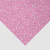 Pink Girly Football Seidenpapier (Ausschnitt)