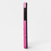 Pink Girly Glam Hübsch Monogram Name Personalisier Case-Mate iPhone Hülle (Hinten/Links)