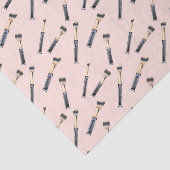 Pink Girly Makeup Pinsel (Design 74 Pink Serie) Seidenpapier (Ausschnitt)